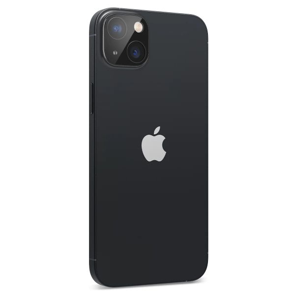 Spigen GLAStR Kameraprotektor aus Glas 2er-Pack für das iPhone 14 / 14 Plus - Schwarz