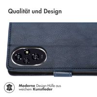 imoshion Luxuriöse Klapphülle Honor 200 - Dunkelblau