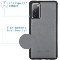 imoshion Luxuriöse Portemonnaie-Klapphülle Samsung Galaxy S20 FE - Grau