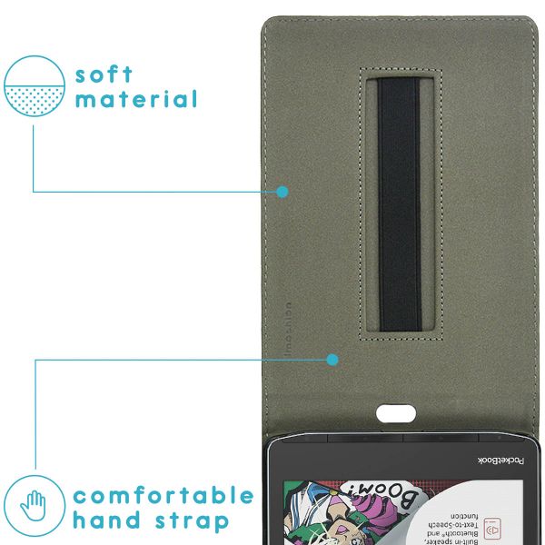 imoshion Stand Flipcase für das Pocketbook InkPad Color 3 - Schwarz