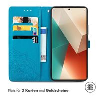 imoshion Mandala Klapphülle für das Xiaomi Redmi Note 13 (5G) - Türkis