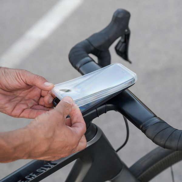 SP Connect Bike Bundle II - Handyhalter für das Fahrrad für das iPhone 13 Pro Max - Schwarz