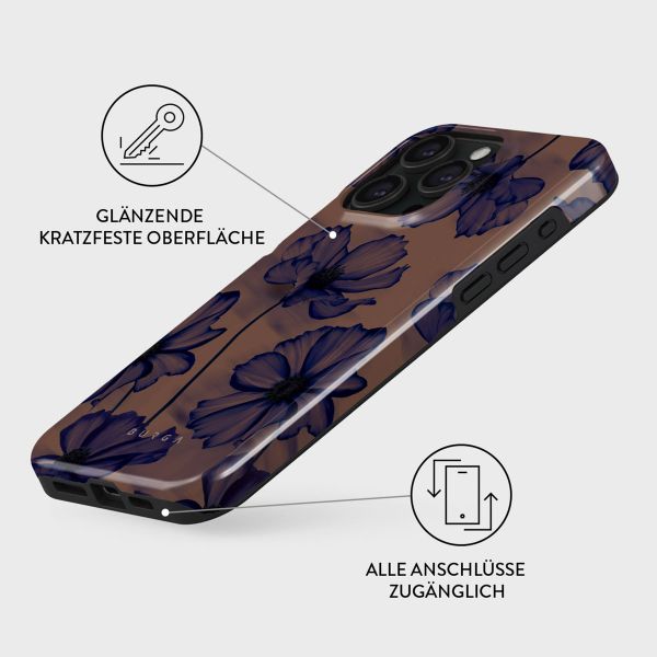 Burga Tough Back Cover für das iPhone 15 Pro - Velvet Night