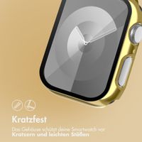 imoshion Full Cover glänzendes Hard Case für die Apple Watch Series 7 / 8 / 9 – 41 mm – Gold