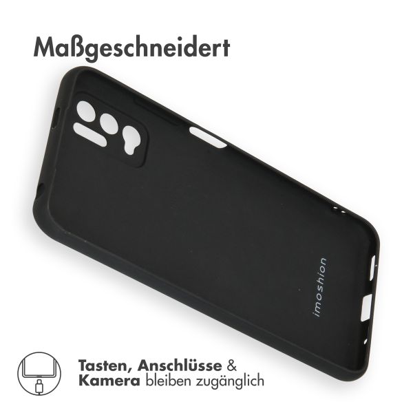 imoshion TPU Color Cover Xiaomi Redmi Note 10 (5G) - Schwarz