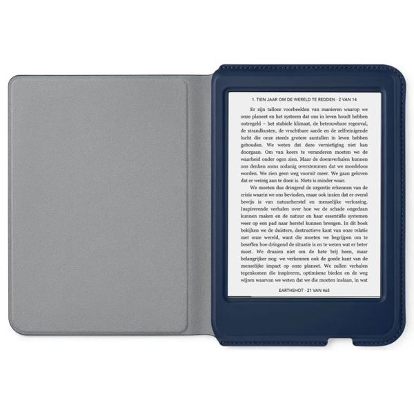 Kobo SleepCover Klapphülle für das Kobo Clara 2E / Tolino Shine 4 - Blau