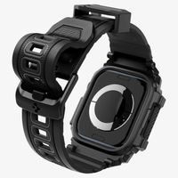 Spigen Rugged Armor™ Hülle für die Apple Watch Series 10 - 46 mm - Matt Schwarz