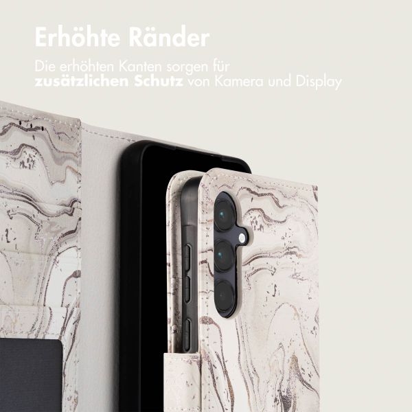 imoshion Design Klapphülle Samsung Galaxy A55 - Sandy Marble