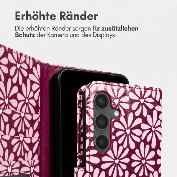 imoshion Design Klapphülle Samsung Galaxy S24 - Bloom Love Blush