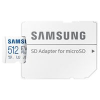 Samsung EVO Plus microSD 2024 - 512GB - Inklusive SD-Adapter - UHS-I/U3/Full HD/4K UHD