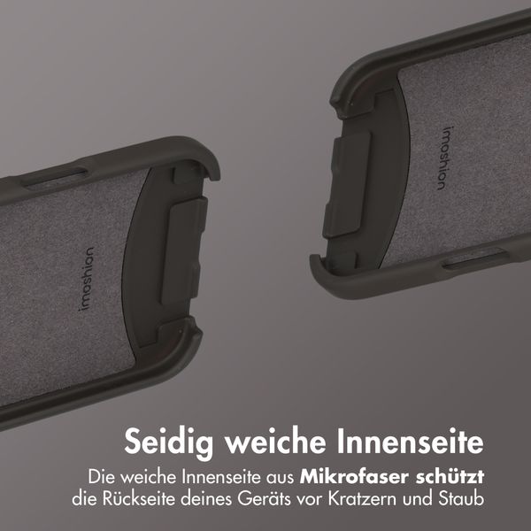 imoshion Color Backcover mit abnehmbarem Handykette und MagSafe Apple iPhone 17 Pro - Black Coffee