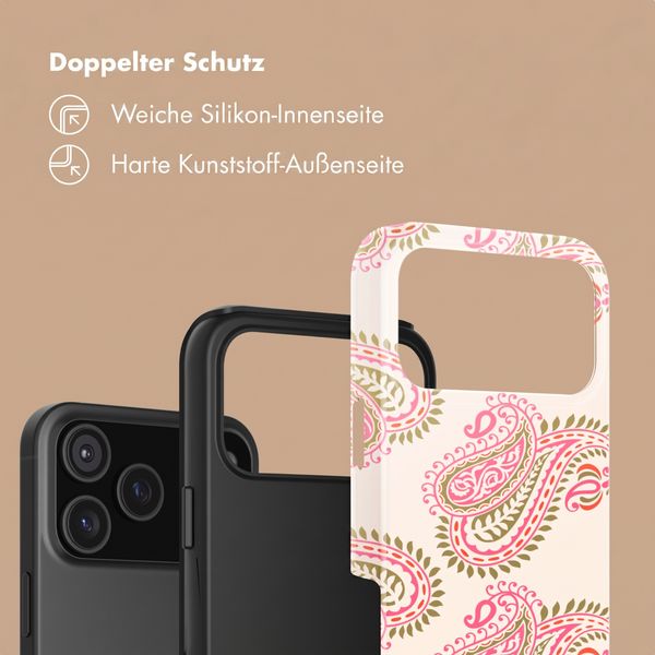 Selencia Vivid Back Cover Apple iPhone 18 Pro Max / 17 Pro Max - Paisley Blush