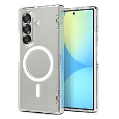 Spigen Ultra Hybrid Pro MagFit Backcover Samsung Galaxy Z Fold 7 - Clear / White