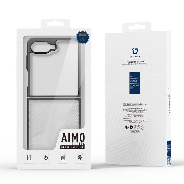 Dux Ducis Aimo Back Cover Samsung Galaxy Z Flip 7 - Transparent