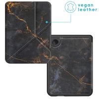 imoshion Design Klappbare Klapphülle für das Kobo Clara Colour / Kobo Clara BW - Black Marble