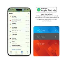 Fixed Tag Card - Bluetooth Tracker für iOS - Orange