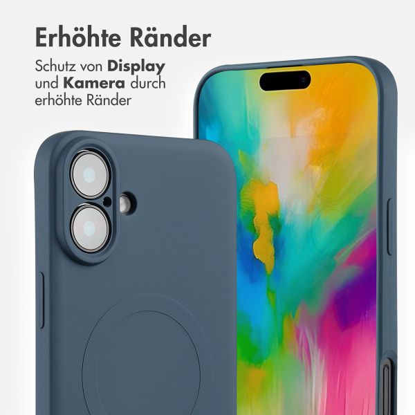 imoshion Color Back Cover mit MagSafe Apple iPhone 16 Plus - Dunkelblau