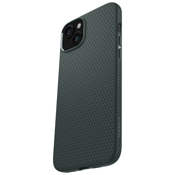 Spigen Liquid Air™ Case für das iPhone 15 - Abyss Green