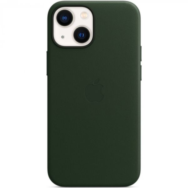 Apple Leder-Case MagSafe iPhone 13 Mini - Sequoia Green