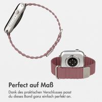 imoshion Magnetisches Kunstlederarmband für Apple Watch | 44/45/46/49 mm - Rose