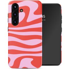 Selencia Vivid Rückabdeckung mit MagSafe Samsung Galaxy S25 - Dream Swirl Pink