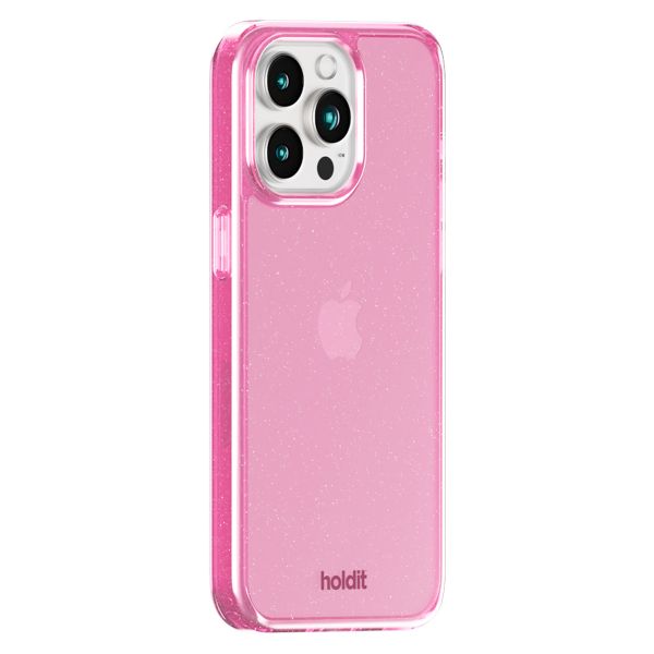 Holdit Glitzer Case Apple iPhone 15 Pro - Rosa