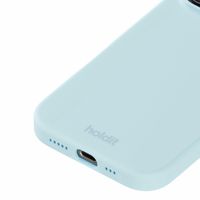 Holdit Silicone Case für das iPhone 16 Pro Max - Mineral Blue