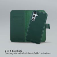 Selencia Olyn Abnehmbare Bookcase mit MagSafe Samsung Galaxy A35 / A55 - Grün