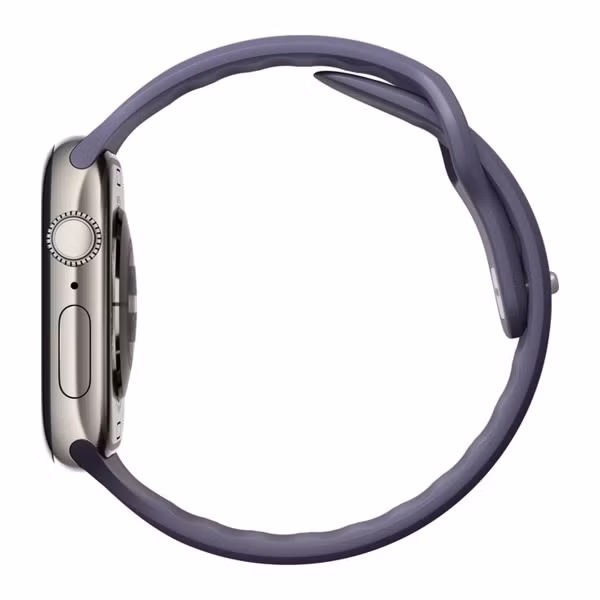 Nomad Tempo Silikonarmband für das  Apple Watch Series 1 - 11 / SE / Ultra (44/45/46/49 mm) - Wide fit - Purple