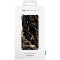 iDeal of Sweden Fashion Back Case für das Samsung Galaxy A52(s) (5G/4G) - Golden Smoke Marble