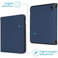 imoshion Slim Hard Case Sleepcover mit Stand für das Kobo Libra 2 / Tolino Vision 6 - Dunkelblau