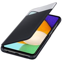 Samsung ﻿Original S View Klapphülle + Displayschutz für das Samsung Galaxy A52(s) (5G/4G) - Schwarz