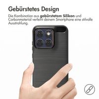 imoshion Brushed Back Cover Motorola Edge 70 Fusion - Schwarz