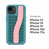 Callbuddy Hülle mit Strap Apple iPhone 17e / 16e / 15 / 14 / 13 - Miami Vice