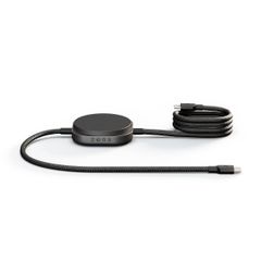 Zens Pro 2 USB-C-Kabel mit kabellosem Ladegerät für Telefon / Earbuds - MagSafe und Qi2 - Schwarz