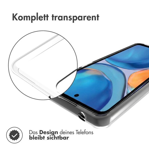 Accezz Clear TPU Backcover Motorola Moto G22 - Transparent