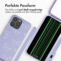 imoshion Silikonhülle design mit Band für das iPhone 15 Pro Max - Butterfly