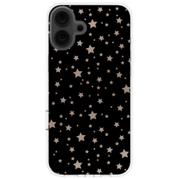 imoshion Design Hülle iPhone 16 - Stars Beige Reverse