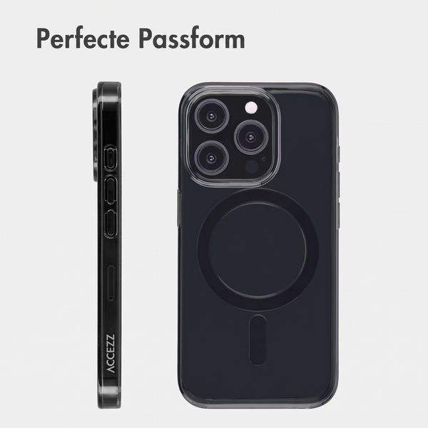 Accezz Lite Backcover mit MagSafe Apple iPhone 15 Pro - Smokey Clear