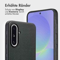 Accezz 2-in-1 Klapphülle aus Leder mit MagSafe Samsung Galaxy A36 / A56 - Onyx Black