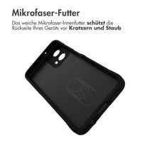 imoshion EasyGrip Back Cover für das Motorola Moto G34 - Schwarz