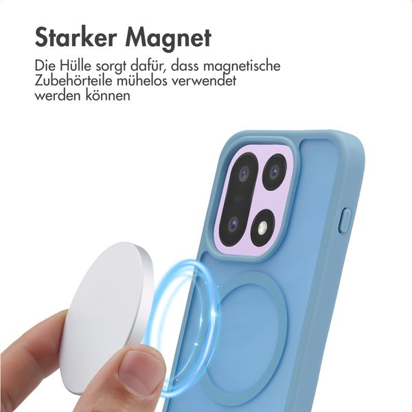 imoshion Color Guard Back Cover mit MagSafe OnePlus 15 - Hellblau