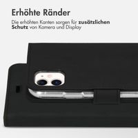Accezz Wallet TPU Klapphülle Apple iPhone 11 - Schwarz