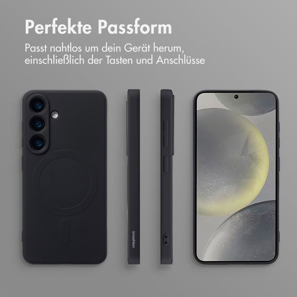 imoshion Color Back Cover mit MagSafe Samsung Galaxy S25 - Schwarz