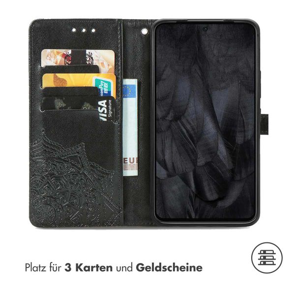 imoshion Mandala Klapphülle Google Pixel 8 Pro - Schwarz