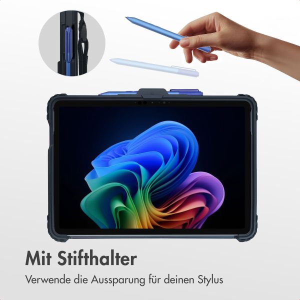 Accezz Robuste Hülle mit Ständer Microsoft Surface Pro 12 - Schwarz