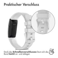 imoshion Silikonarmband für das Fitbit Ace 2 - Weiß