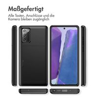 imoshion Backcover mit Kartenfach Samsung Galaxy S20 FE - Schwarz