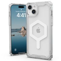 UAG Plyo Backcover MagSafe für das iPhone 15 Plus - Ice / Weiß