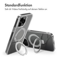 Accezz Ring Stand Backcover mit MagSafe für das Apple iPhone 14 Pro Max - Transparent